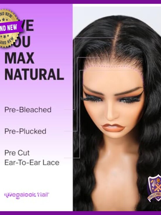 13x6 HD Lace Front Human Hair Wig 20 Inch Loose Wave Glueless main image 3